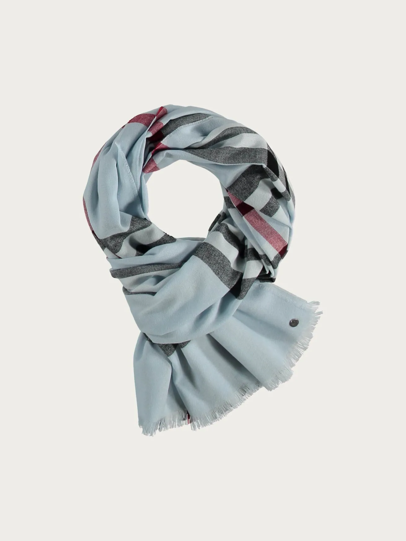 Stola mit FRAAS Plaid - Made in Germany