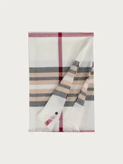 Stola mit FRAAS Plaid - Made in Germany