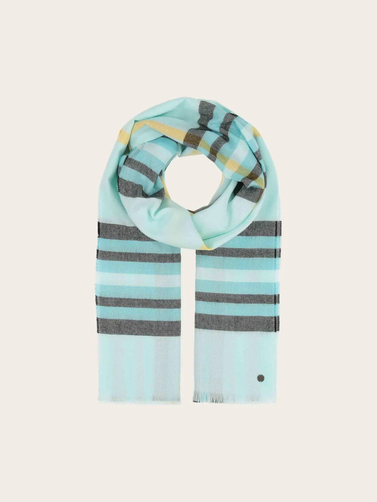 Stola mit FRAAS Plaid - Made in Germany