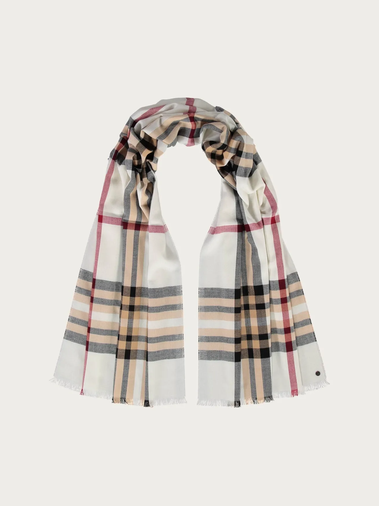 Stola mit FRAAS Plaid - Made in Germany