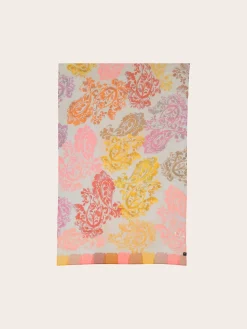 Stola mit Paisley-Design in Seidenmischung