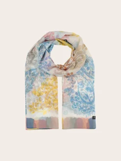Stola mit Paisley-Design in Seidenmischung