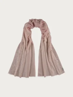 Stola mit Strass in Kaschmirmischung