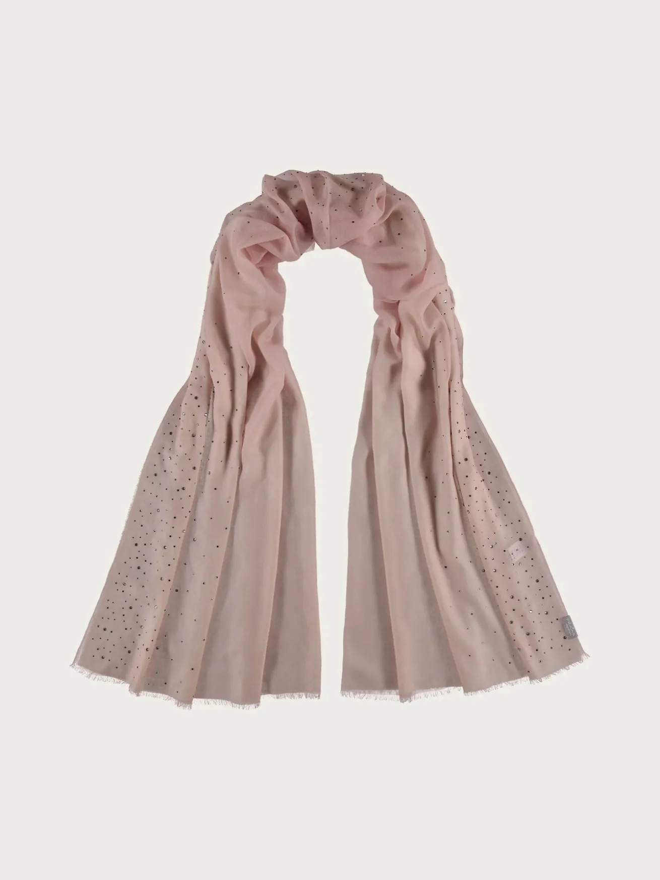 Stola mit Strass in Kaschmirmischung