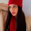 Strickmütze aus reinem Kaschmir