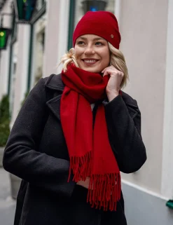 Strickmütze aus reinem Kaschmir