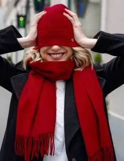 Strickmütze aus reinem Kaschmir