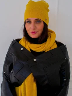Strickmütze aus reinem Kaschmir