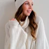 Strickstirnband aus reinem Kaschmir