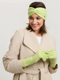 Strickstirnband aus reinem Kaschmir