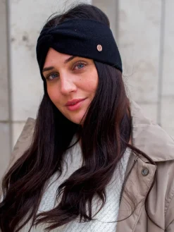 Strickstirnband aus reinem Kaschmir