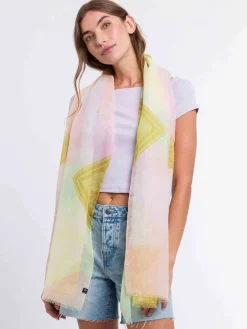 Sustainability Collection - Stola mit Paisley-Design und geometrischem Muster