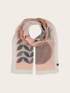 Sustainability Collection - Schal mit Muster-Mix