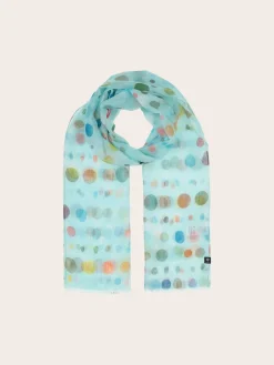 Sustainability Collection - Schal im bunten Punkte-Design