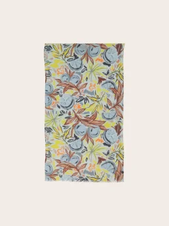 Sustainability Collection - Schal mit tropischem Pflanzen-Design aus Viskose