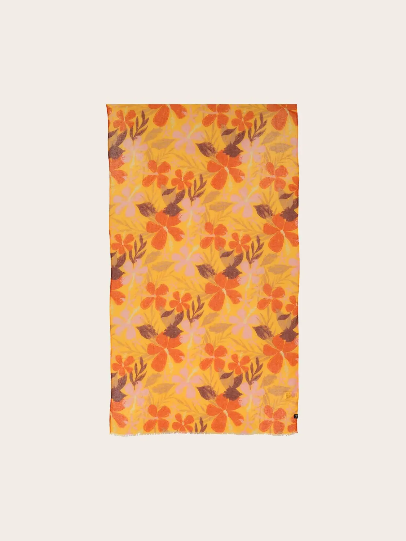 Sustainability Collection - Schal tropischem Blumen-Design