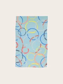 Sustainability Collection - Schal mit bunten Kreisen