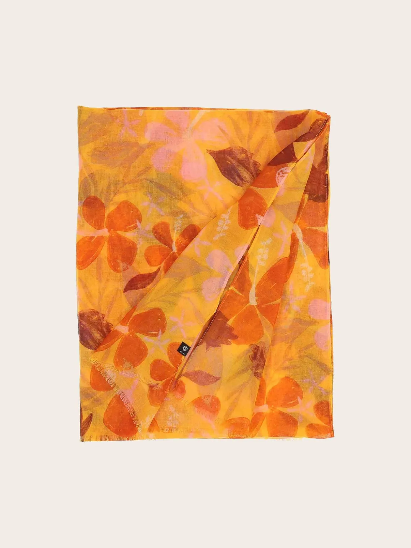 Sustainability Collection - Schal tropischem Blumen-Design
