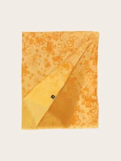Sustainability Collection - Schal mit Blümchen-Design und Farbverlauf