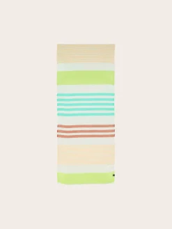 Sustainability Collection - Schal im bunten Streifen-Design