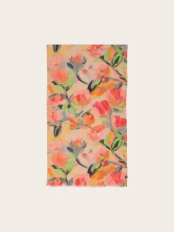 Sustainability Collection - Schal mit Blumen-Design aus Viskose