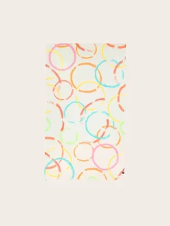Sustainability Collection - Schal mit bunten Kreisen