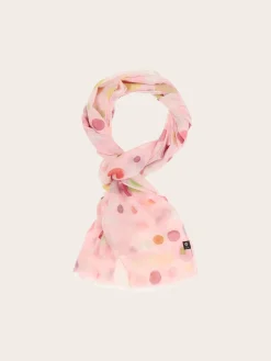 Sustainability Collection - Schal im bunten Punkte-Design