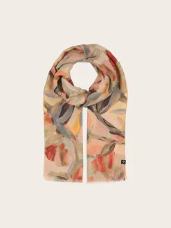Sustainability Collection - Schal mit Blumen-Design aus Viskose