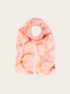 Sustainability Collection - Schal mit bunten Kreisen