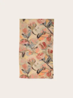 Sustainability Collection - Schal mit Blumen-Design aus Viskose