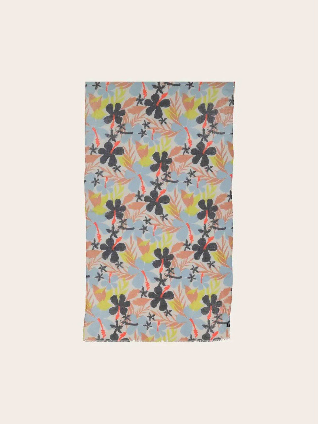 Sustainability Collection - Schal tropischem Blumen-Design