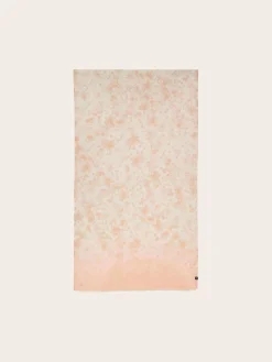 Sustainability Collection - Schal mit Blümchen-Design und Farbverlauf