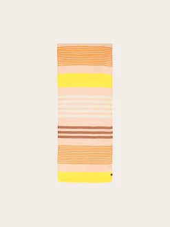 Sustainability Collection - Schal im bunten Streifen-Design