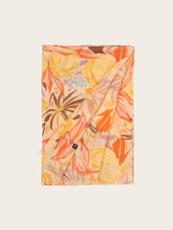 Sustainability Collection - Schal mit tropischem Pflanzen-Design aus Viskose