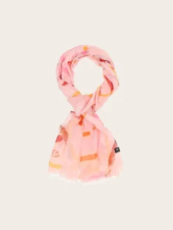 Sustainability Collection - Schal mit bunten Kreisen