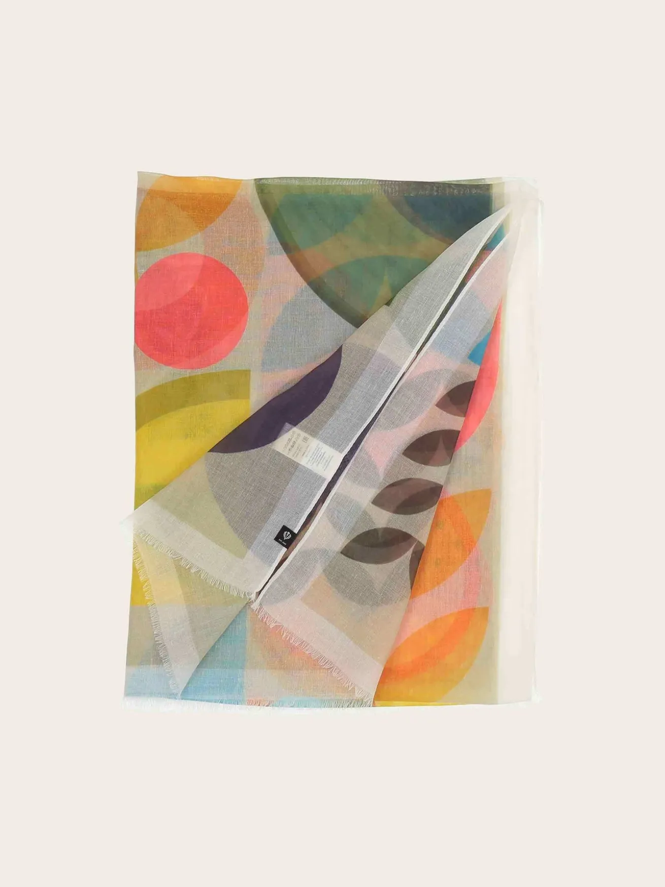 Sustainability Collection - Schal mit Muster-Mix