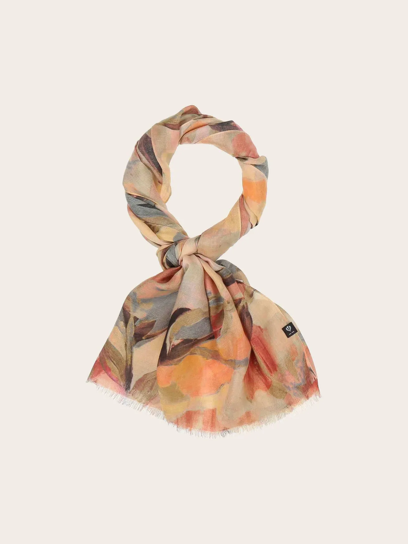 Sustainability Collection - Schal mit Blumen-Design aus Viskose