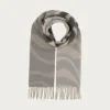 Sustainability Edition - Cashmink-Schal mit Wave-Design