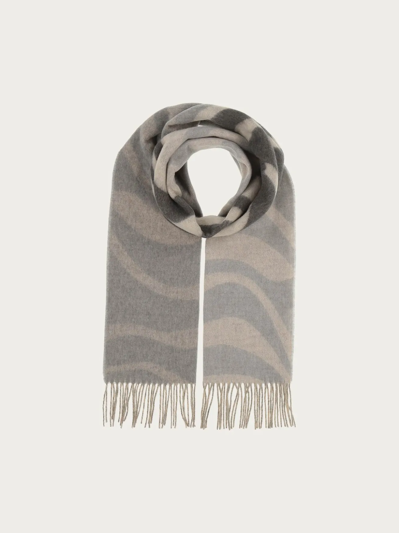 Sustainability Edition - Cashmink-Schal mit Wave-Design