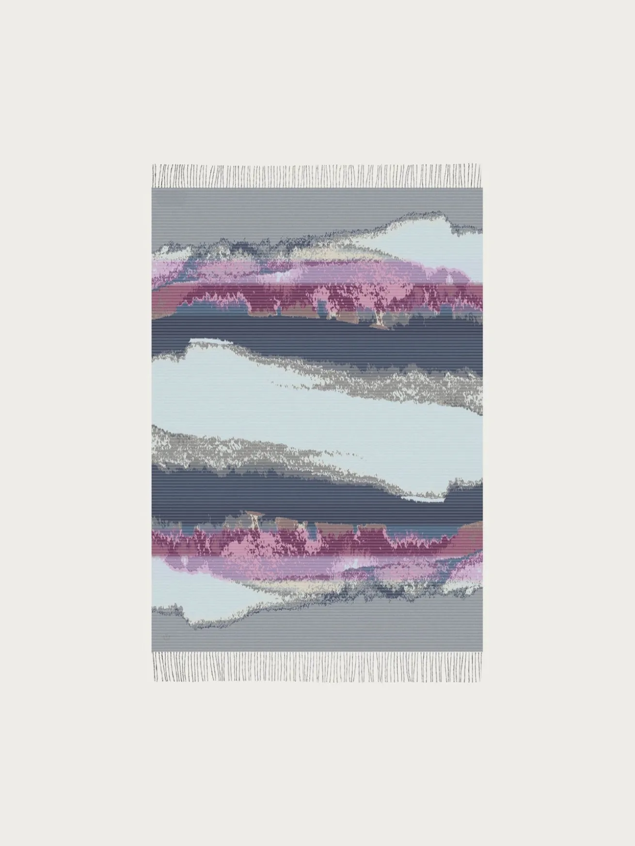 Sustainability Edition - Cashmink-Decke mit Aquarell-Design - Made in Germany