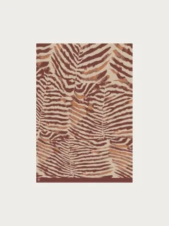 Sustainability Edition - Cashmink-Decke mit Zebra-Design - Made in Germany