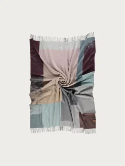 Sustainability Edition - Cashmink-Decke mit Colour Block Design - Made in Germany