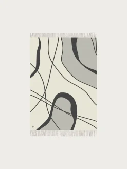 Sustainability Edition - Cashmink-Decke mit abstraktem Marmor-Design - Made in Germany