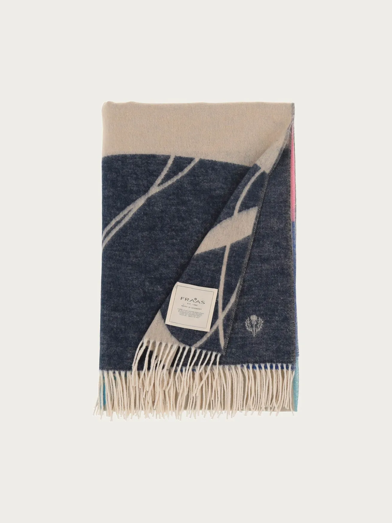 Sustainability Edition - Cashmink-Decke mit Kieselstein-Design - Made in Germany