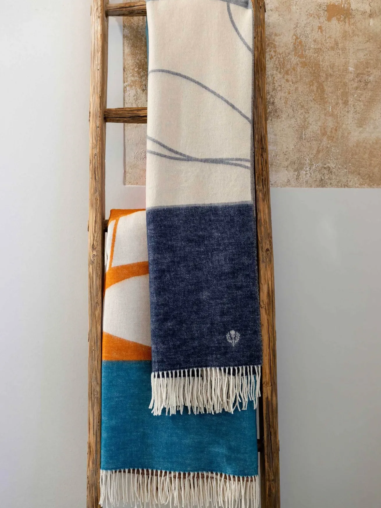 Sustainability Edition - Cashmink-Decke mit Kieselstein-Design - Made in Germany