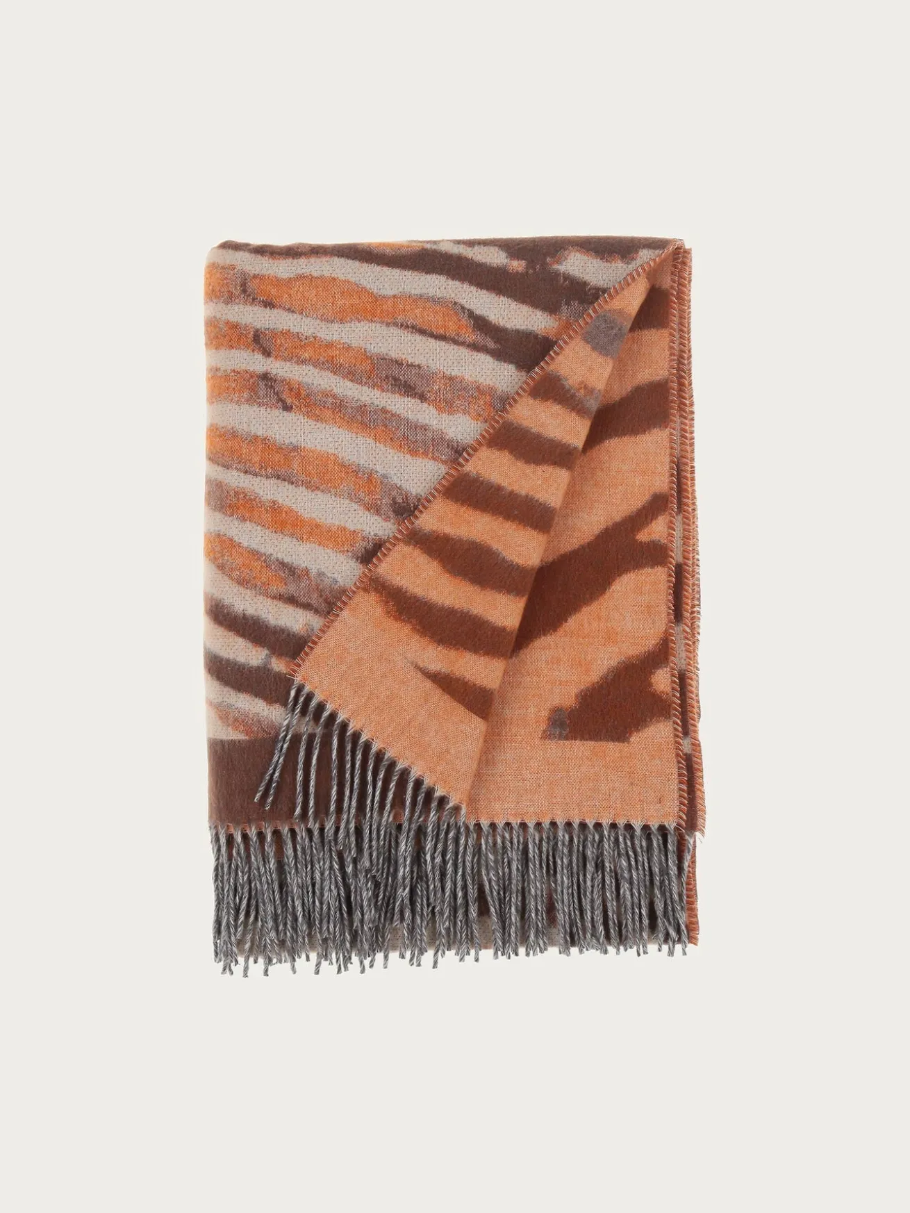 Sustainability Edition - Cashmink-Decke mit Zebra-Design - Made in Germany