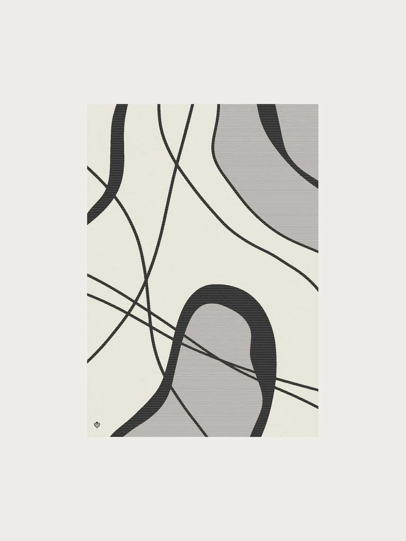 Sustainability Edition - Cashmink-Decke mit abstraktem Marmor-Design - Made in Germany