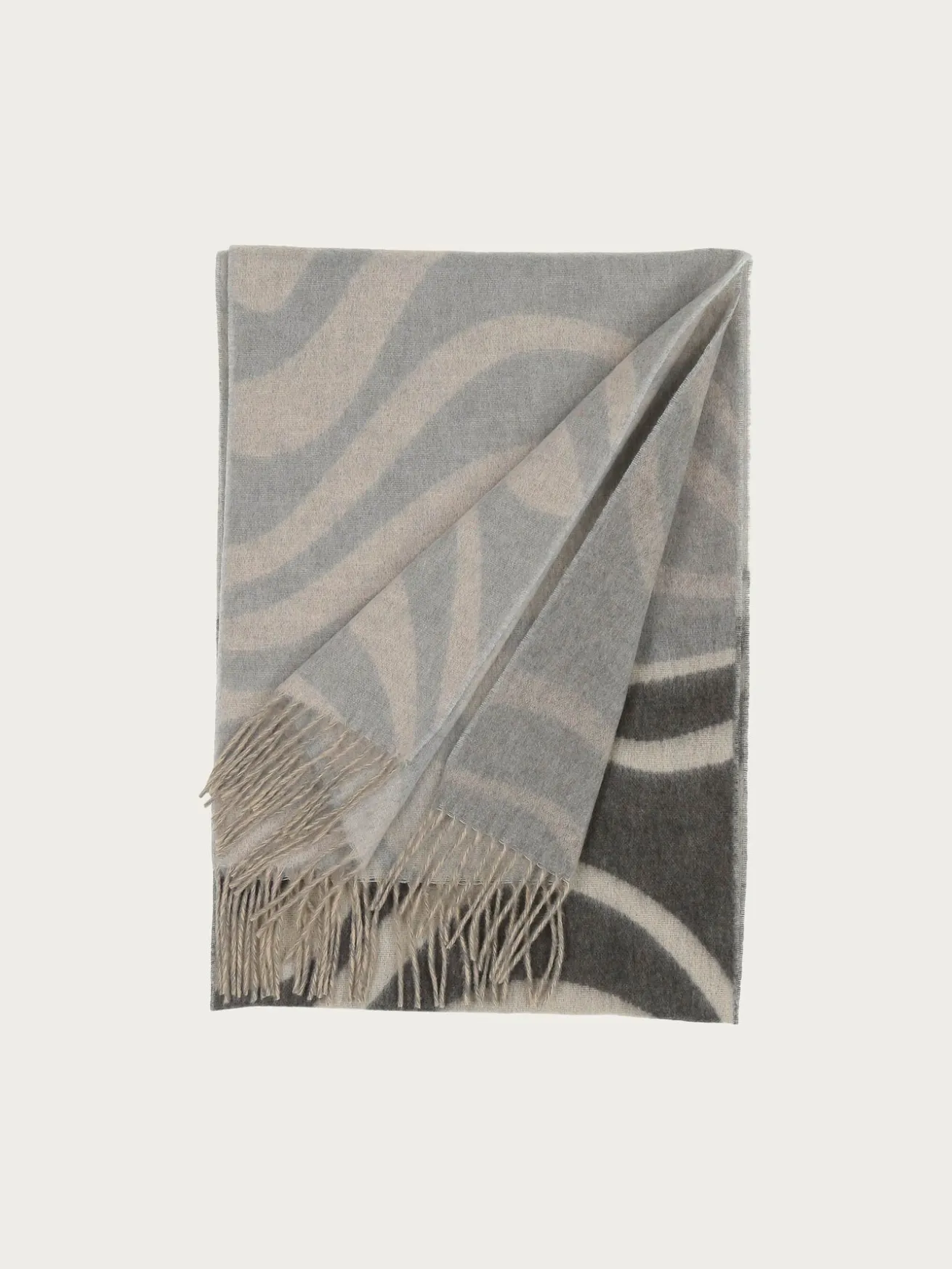 Sustainability Edition - Cashmink-Schal mit Wave-Design