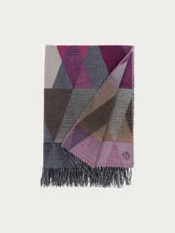 Sustainability Edition - Cashmink-Decke mit Dreieck-Design - Made in Germany