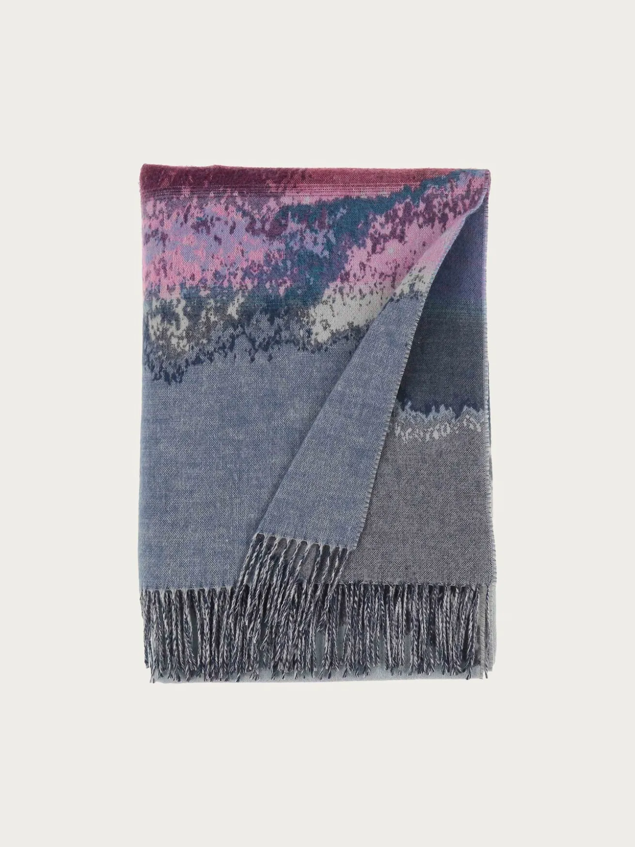 Sustainability Edition - Cashmink-Decke mit Aquarell-Design - Made in Germany